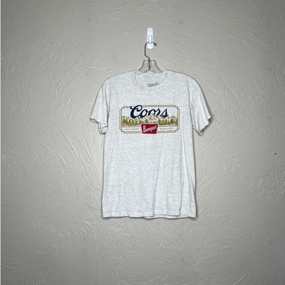 Vintage Style Tee Luv Coors Banquet Beer Graphic T-Shirt